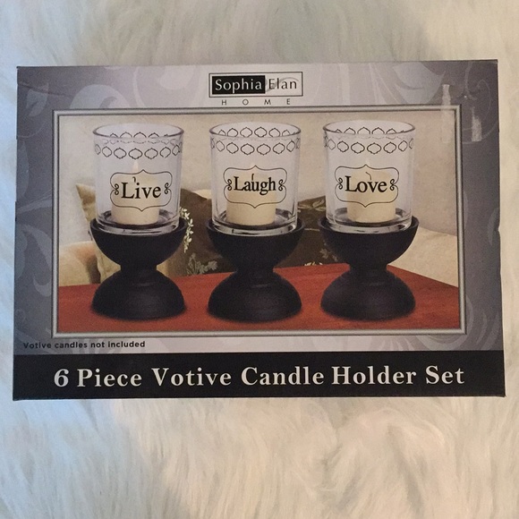 sophia elan Accents 6 Piece Votive Candle Holder Set Poshmark